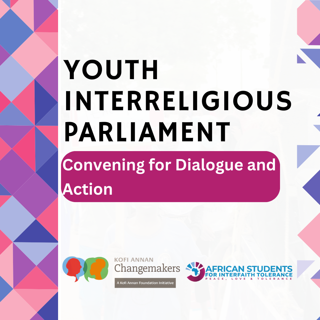 Read more about the article Apply to join the Youth Interreligious Parliament Today!