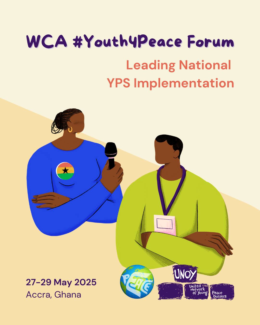 Read more about the article Young Peacebuilders Convene in Accra for a Regional Youth4Peace Forum